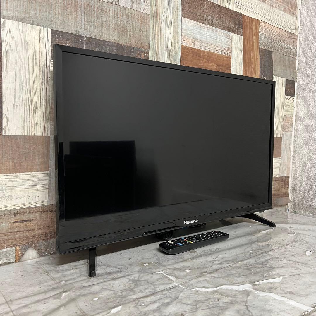 全国送料込❣️ハイセンス32型V液晶テレビ YouTube、U-NEXT⚪︎