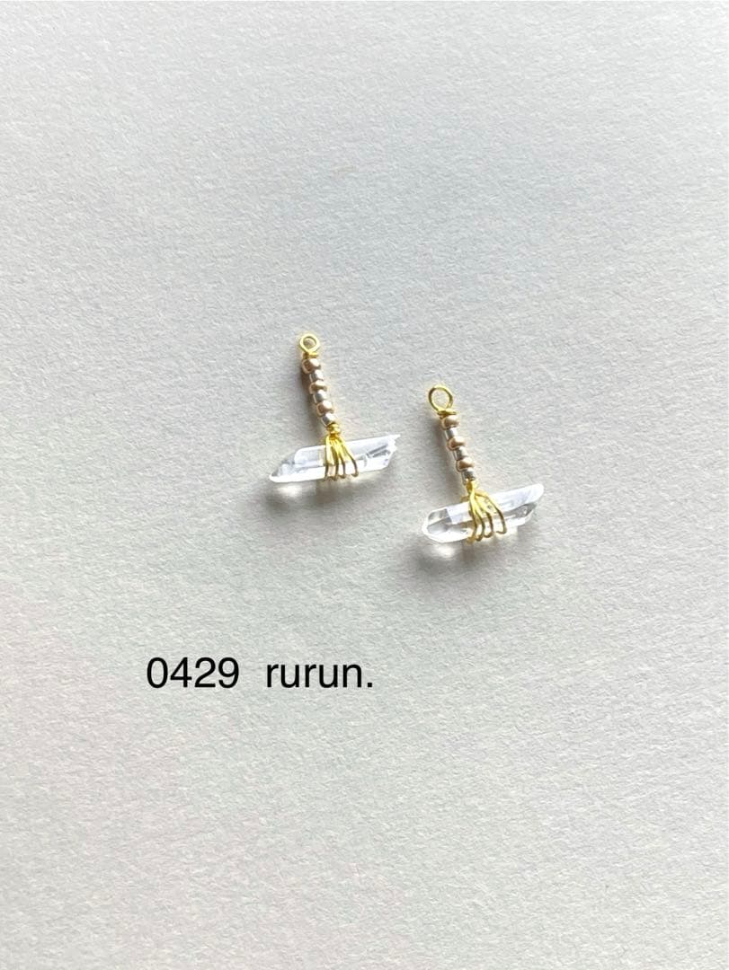 no.0429 ポイントの雫　organic accessory