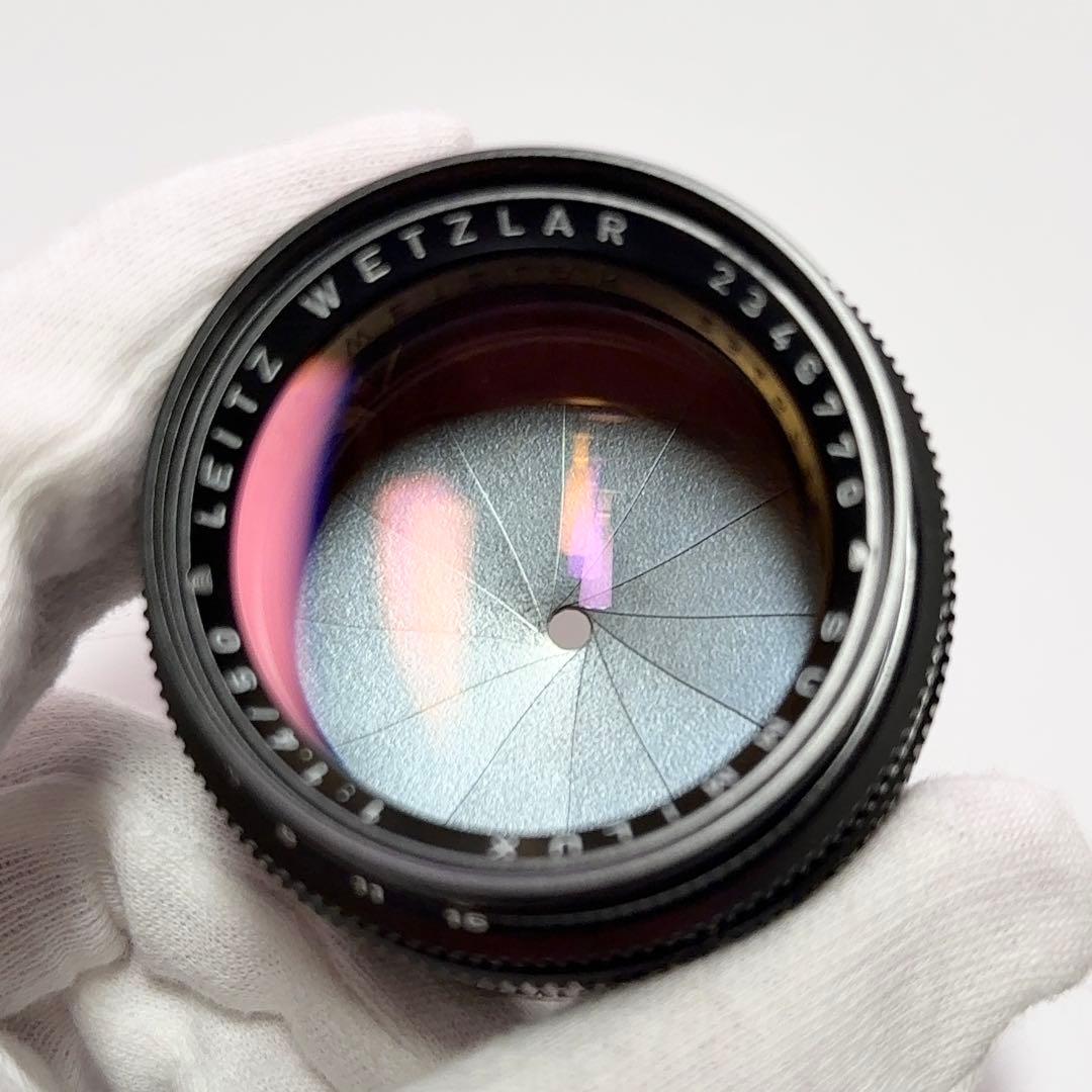 【美品】ズミルックスM50mm F1.4（後期型）Leica SUMMILUX