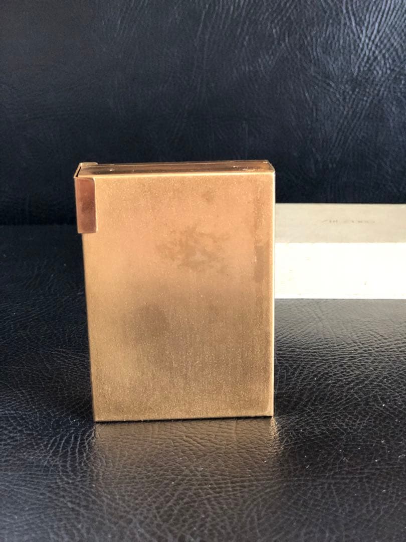 アンティーク　資生堂コンパクト　1950年代　真鍮製　未使用品　非売品