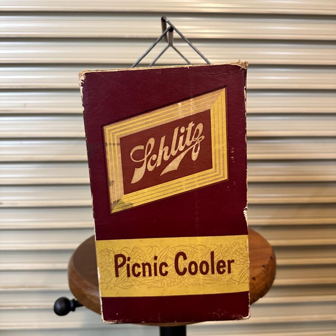 超希少！1952年製 Schlitz ヴィンテージピクニッククーラー