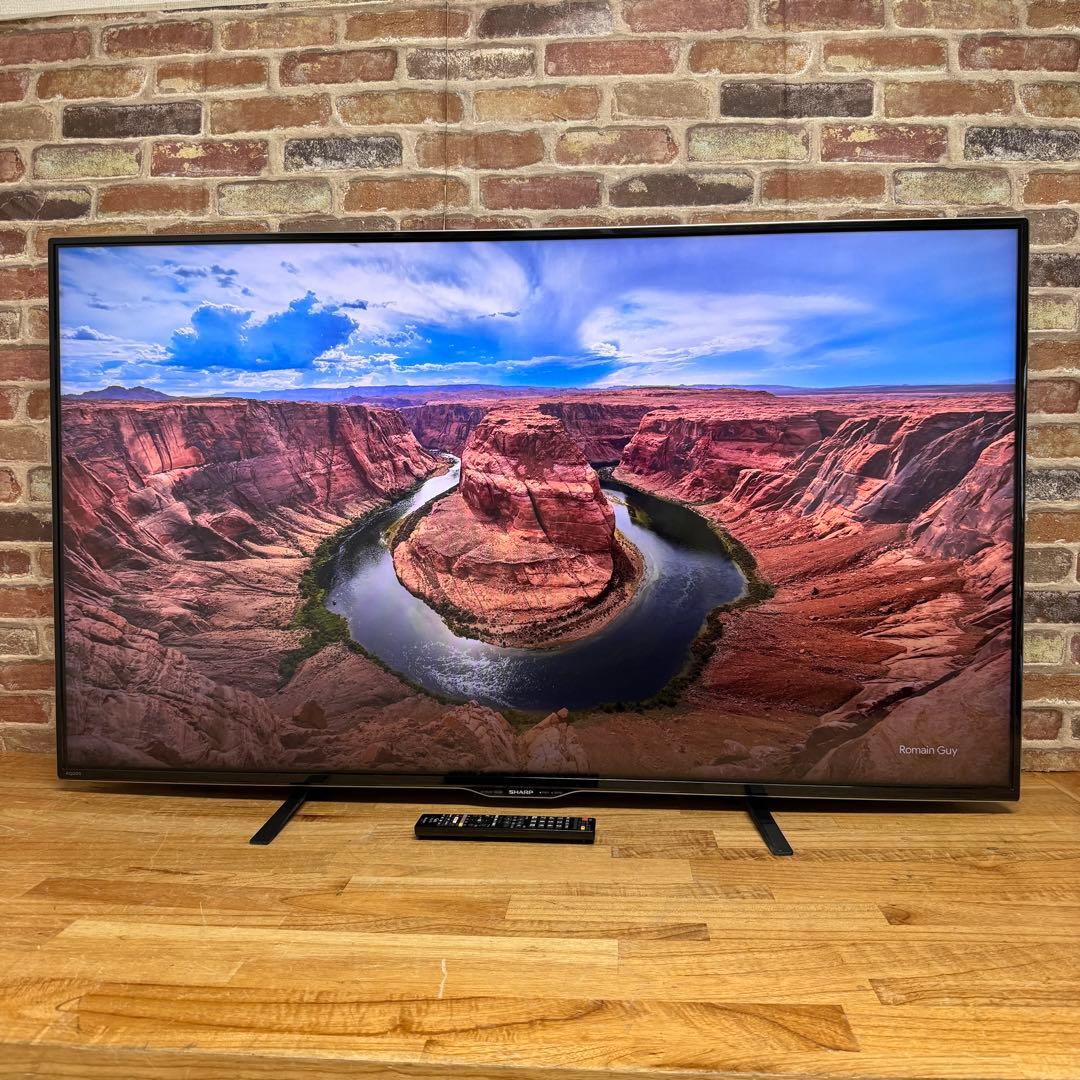 シャープ 50V型 4K液晶テレビ AQUOS LC-50US40 動画アプリ○