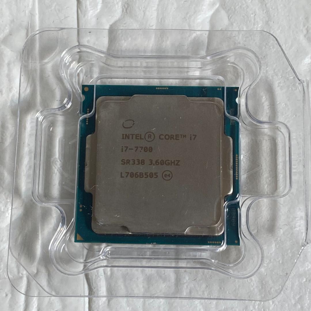 Core i7-7700 3.60GHz LGA1151 動作確認済み