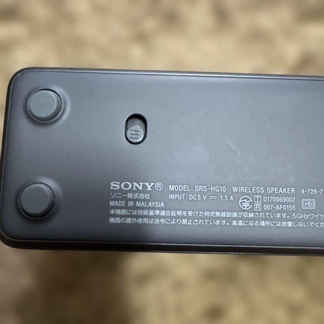 SONY SRSーHG10 h.ear go2 2018年製ハイレゾ対応