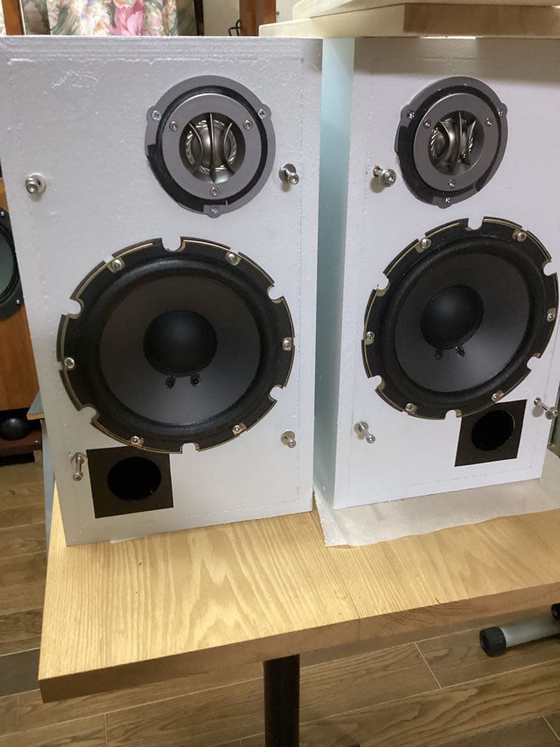 再出品　ビクターユニット使用自作スピーカー16㎝2way バスレフ