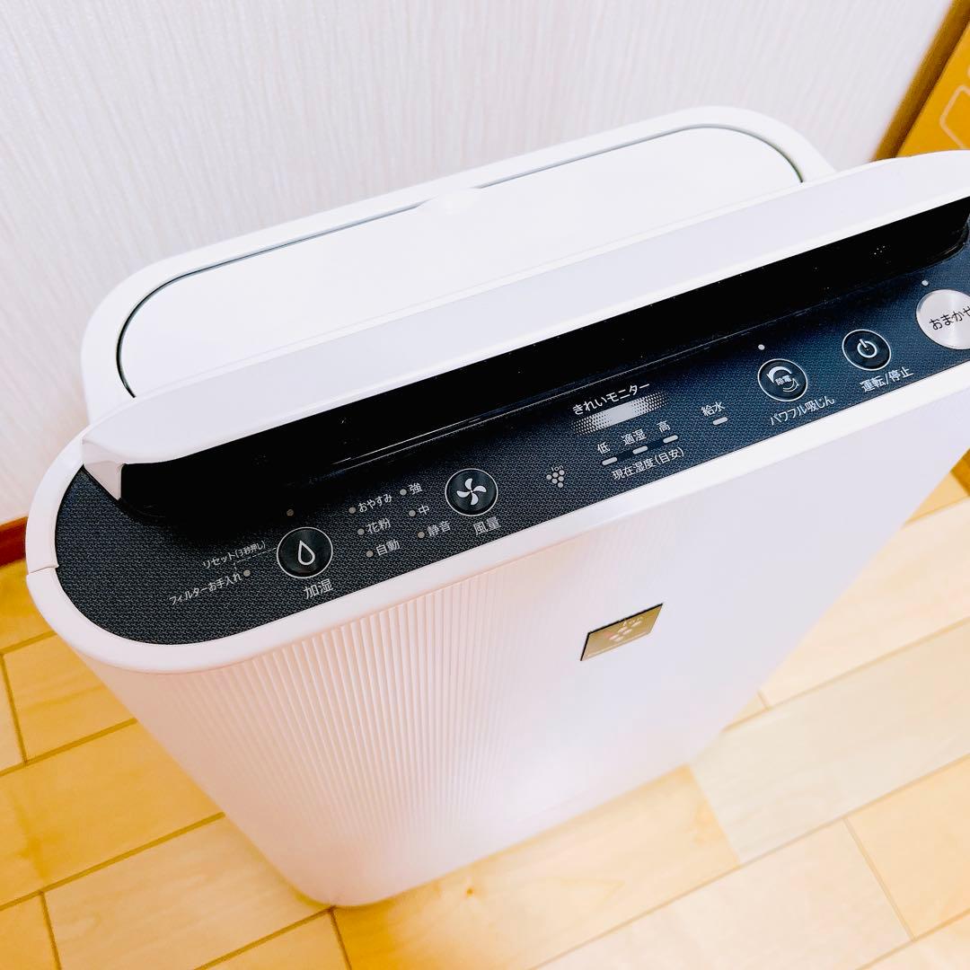 美品◎送料込み/匿名配送◎SHARP 加湿空気清浄機 KC-J50-W