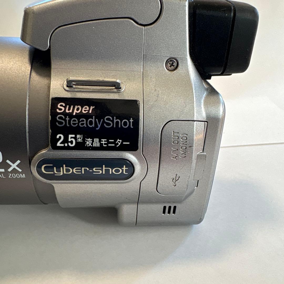 SONY Cyber-shot DSC-H1 動作確認済 望遠・広角レンズセット