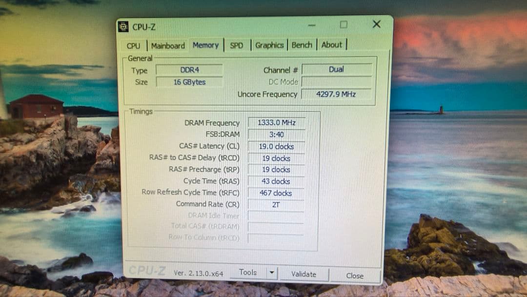 DDR4 8GBx2枚 16GB pc4-2666 動作確認済み ⑧