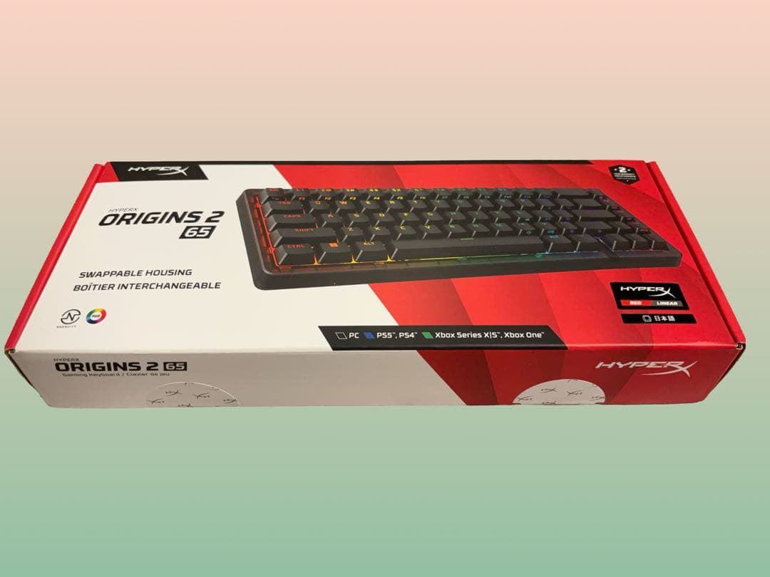 HyperX Origins2 65 日本語配列 有線 ブラック