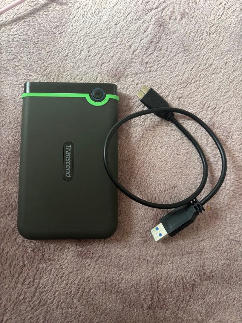 Transcend StoreJet 25M3 1TB ポータブルHDD