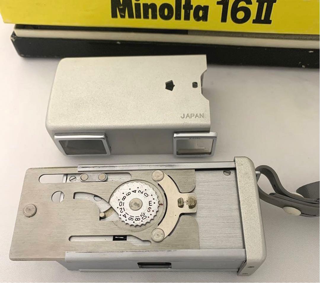 Minolta 16II 希少な元箱一式
