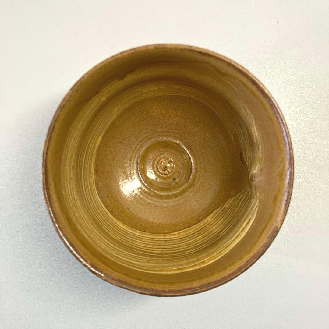 清水焼 土渕陶葊（陶あん） 伊良保 松画 茶碗 抹茶碗