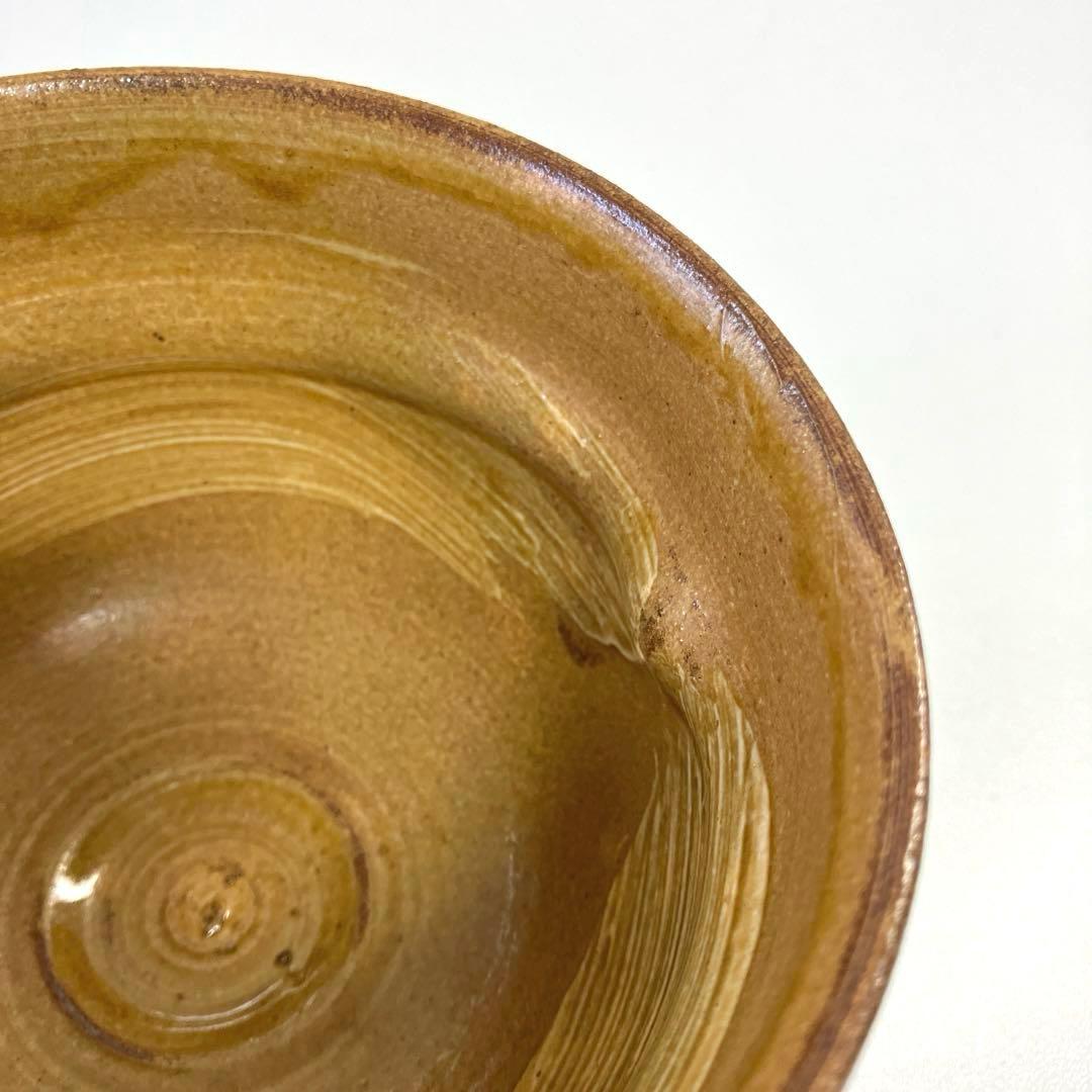 清水焼 土渕陶葊（陶あん） 伊良保 松画 茶碗 抹茶碗