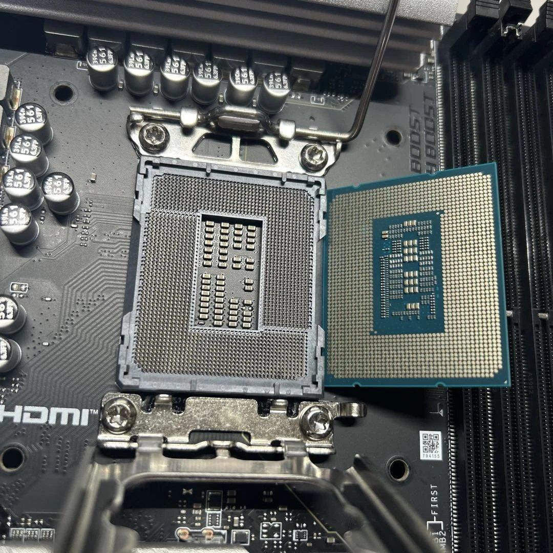 MSI B760m PROJECT ZERO Intel 13世代i5セット