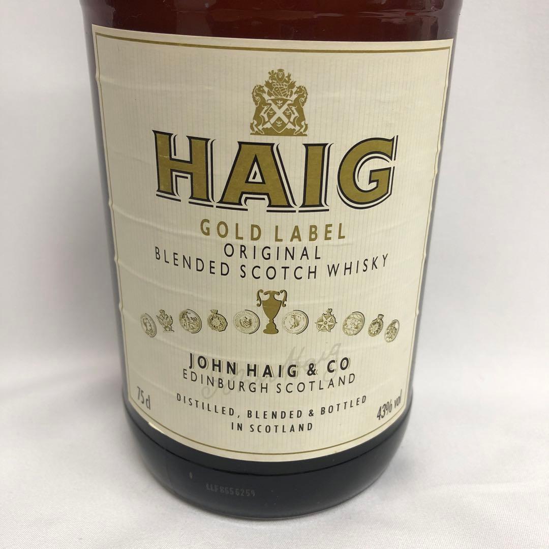 【未開栓】HAIG Gold Label オリジナルブレンドスコッチウイスキー