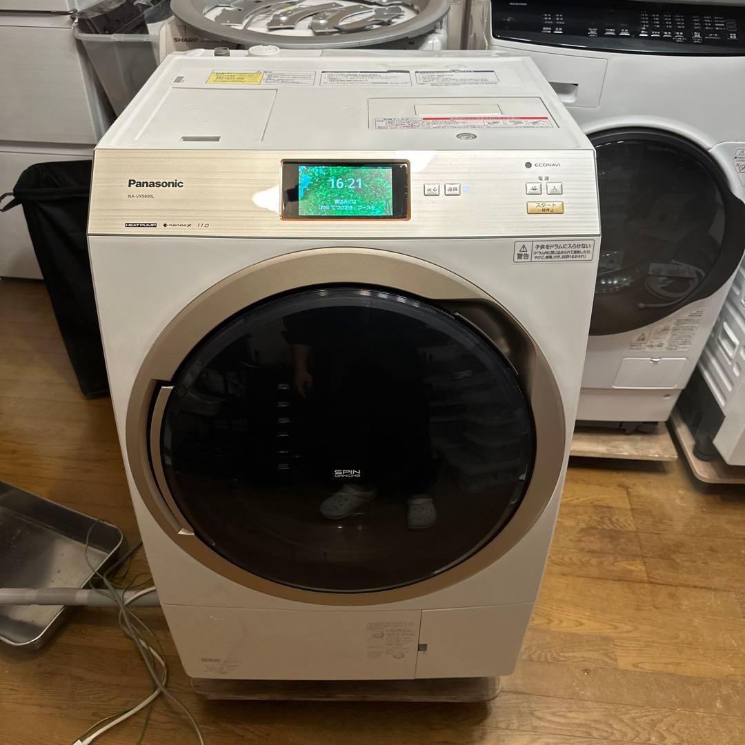分解清掃済み　パナソニック　 NA-VX9900L ドラム式洗濯乾燥機