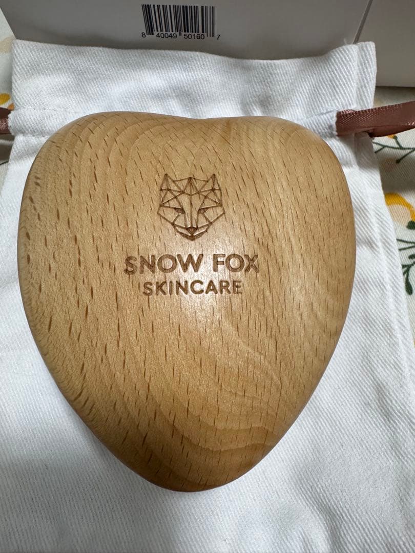 プレミアム FOX カッサ ウッド ミニハート ヘアブラシ