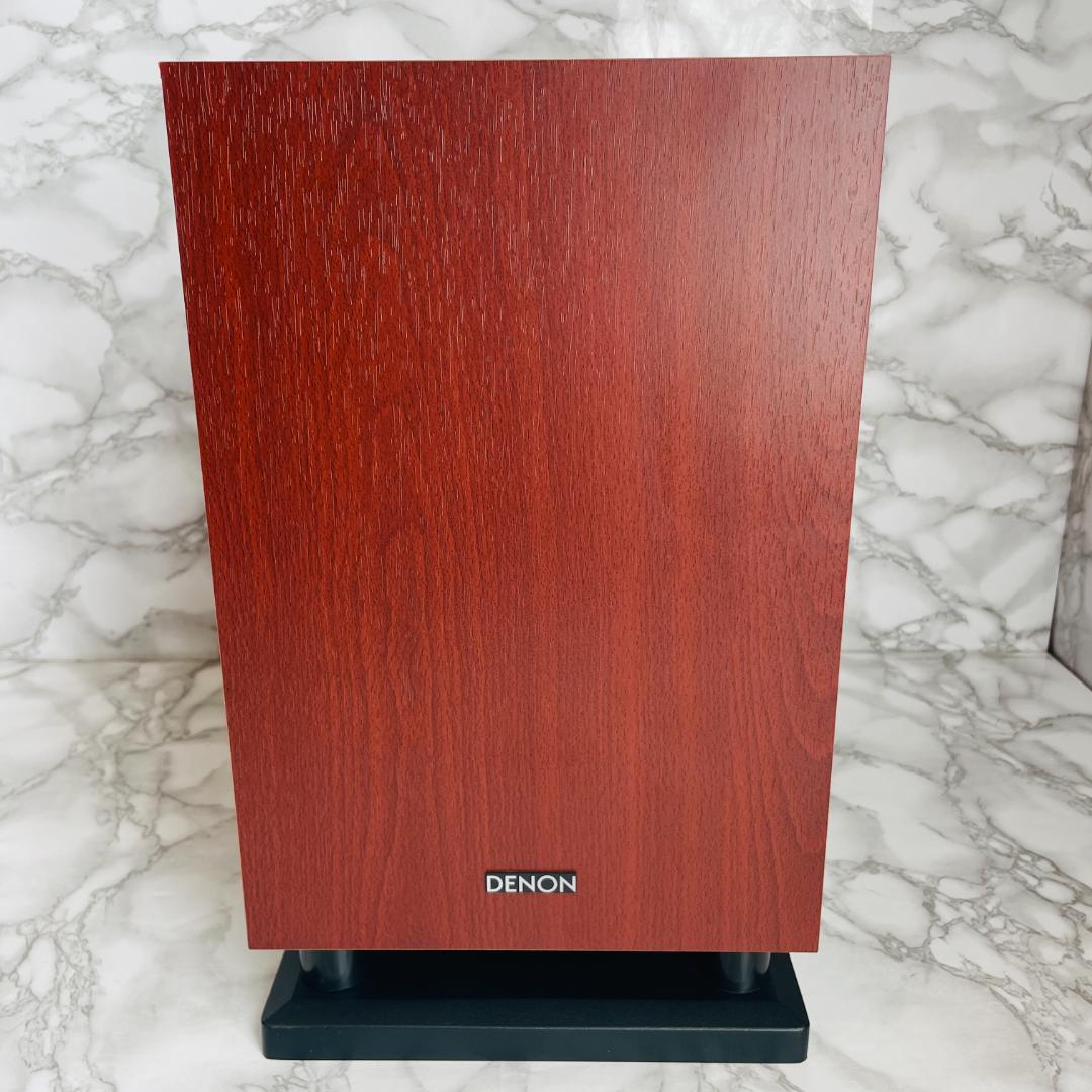 【美品】DENON サブウーファー DSW-37 木目