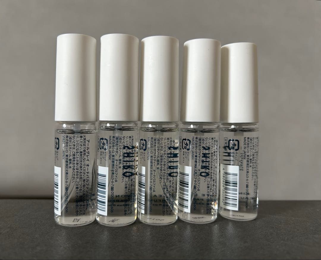 SHIRO　シロ　香水　オードパルファン　お試し　5本セット　10mL×5