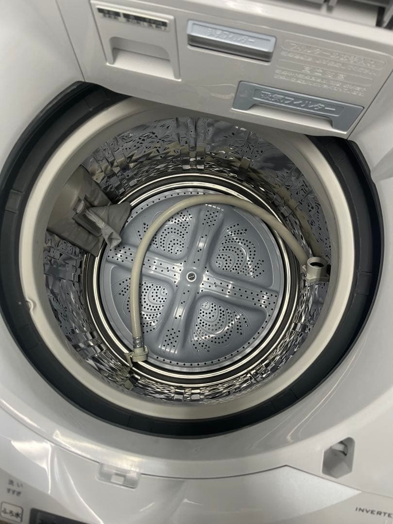 SHARP　ES-TX8G　容量8kg 乾燥4.5kg 乾燥機能付き識別T