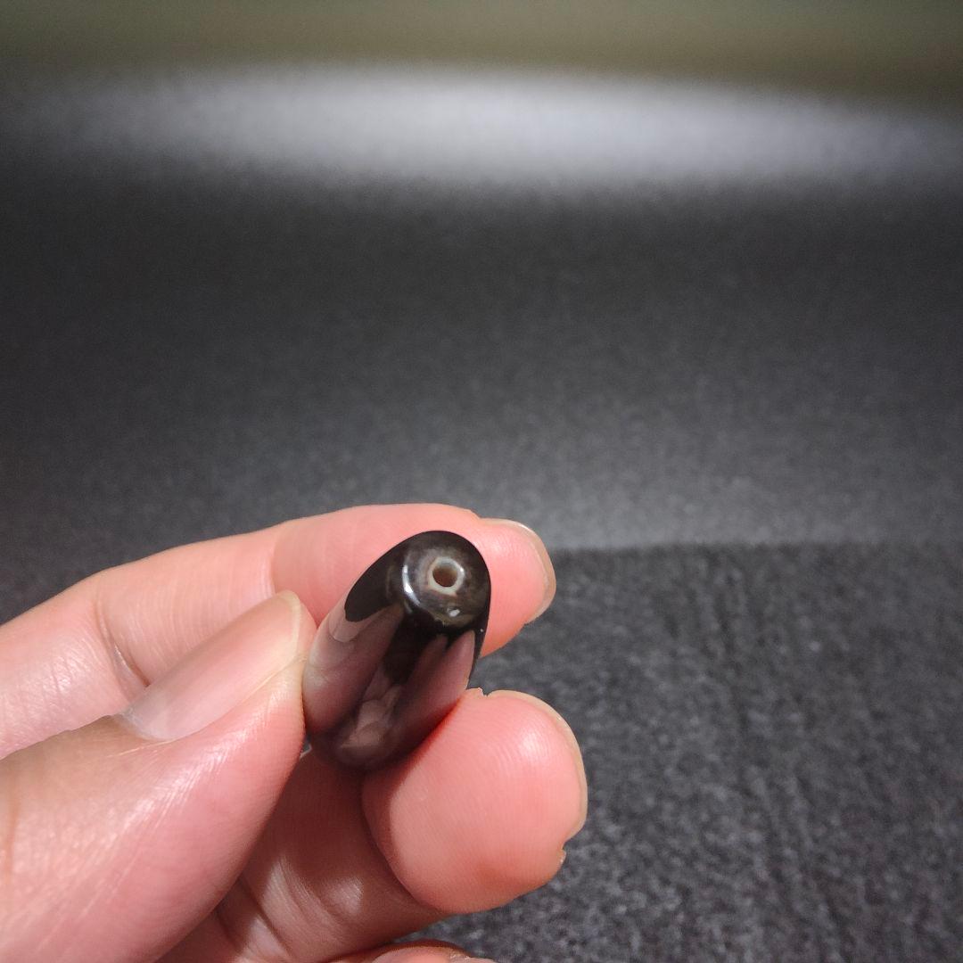 31 レア物　観音様　裏に天然の目玉　天珠　天然石　御守り　浄化　魔除け　龍神