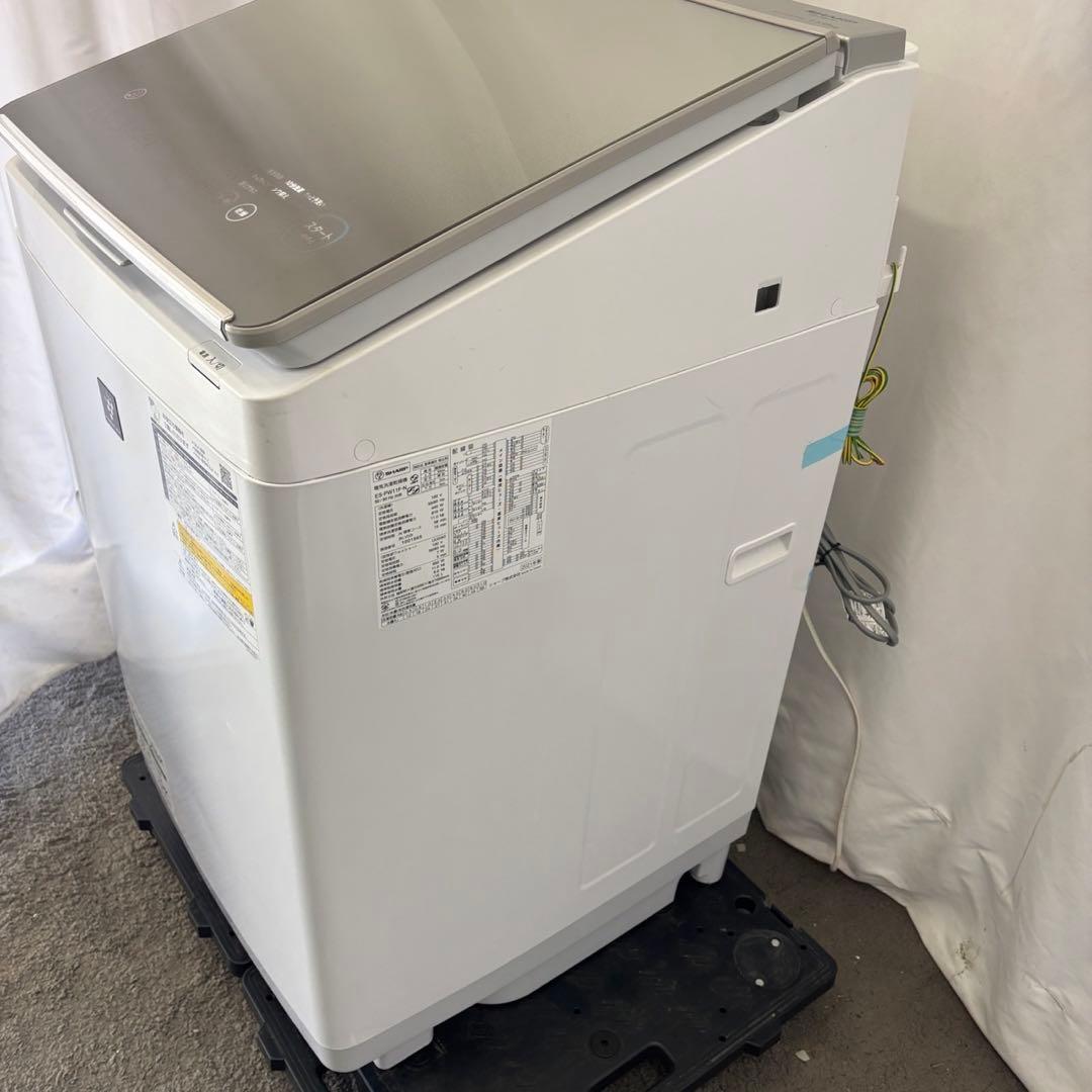 197　SHARP　洗濯機　11キロ　乾燥　分解洗浄　綺麗　設置無料　安い　中古