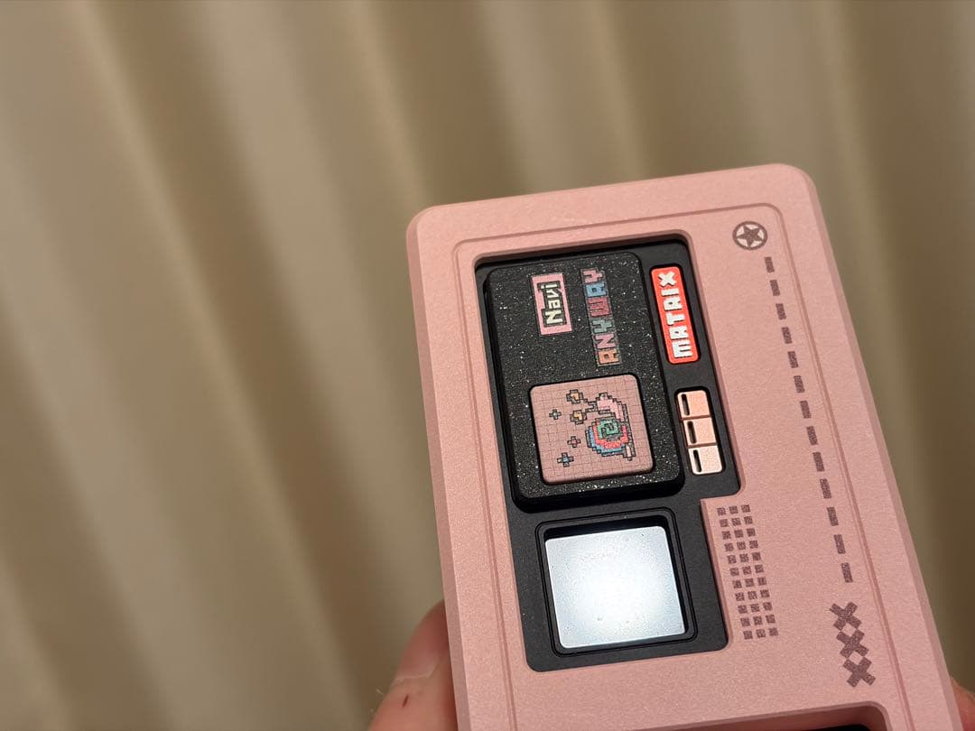 Matrix Lab Mr.Hat Santa pad Pinkキーボード