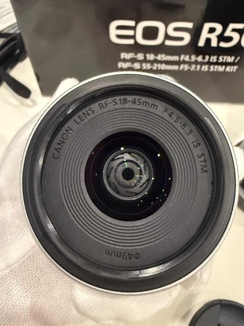 Canon キャノン EOS R50 フィルター レンズフード付き