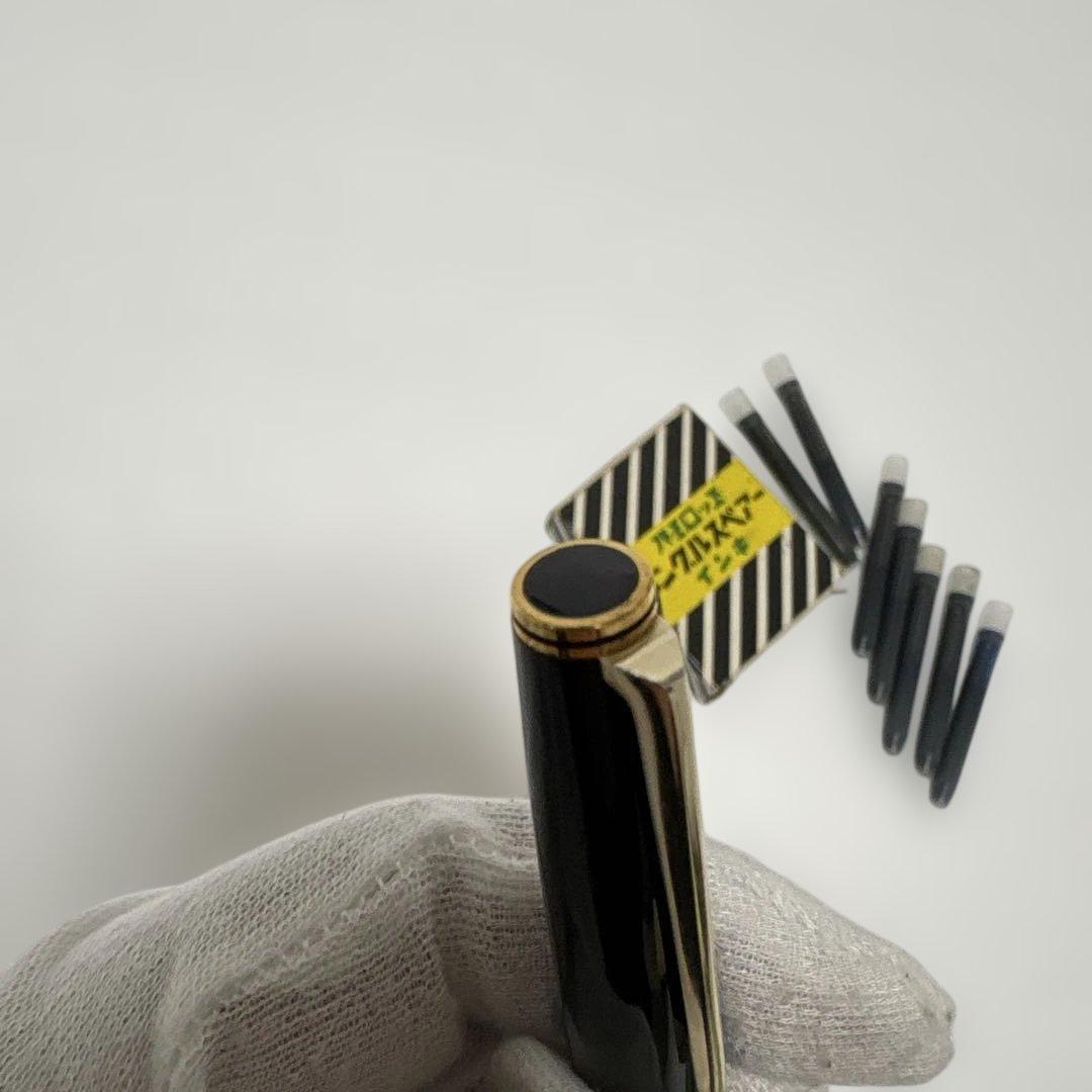 パイロット万年筆 18K 750 ブラック インク×7
