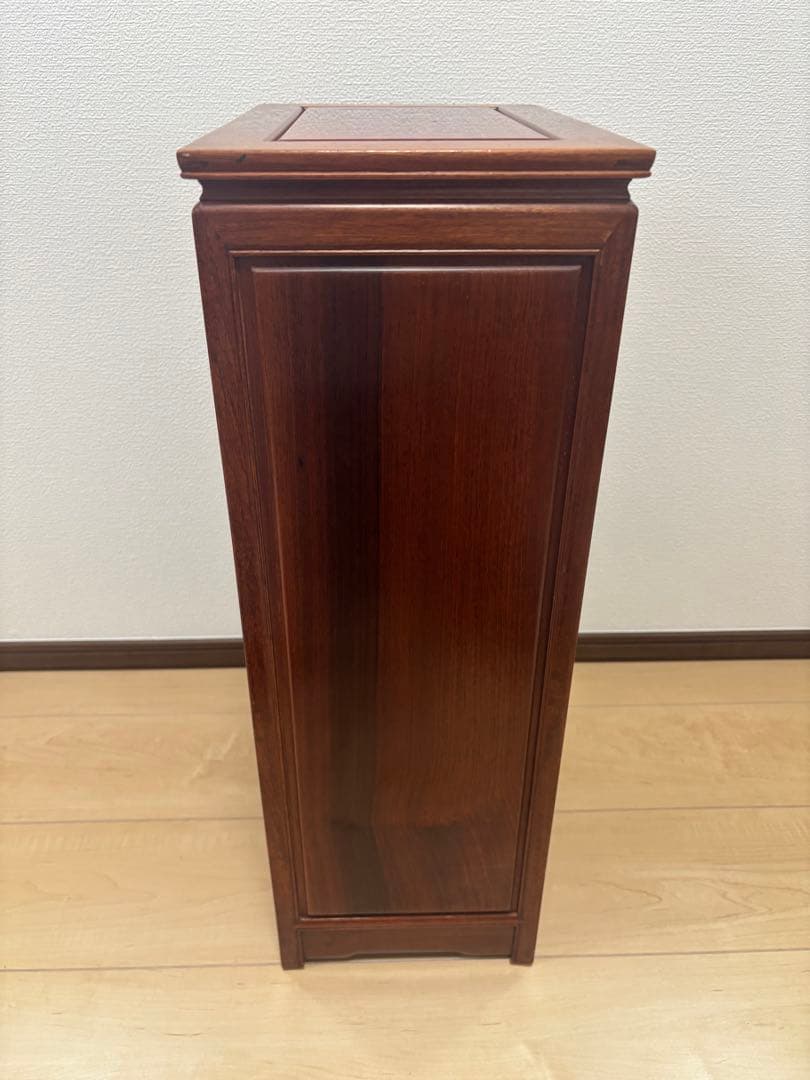 唐木家具 小物入れ 引き出し タンス 花梨無垢材 小箪笥 モダン 和風