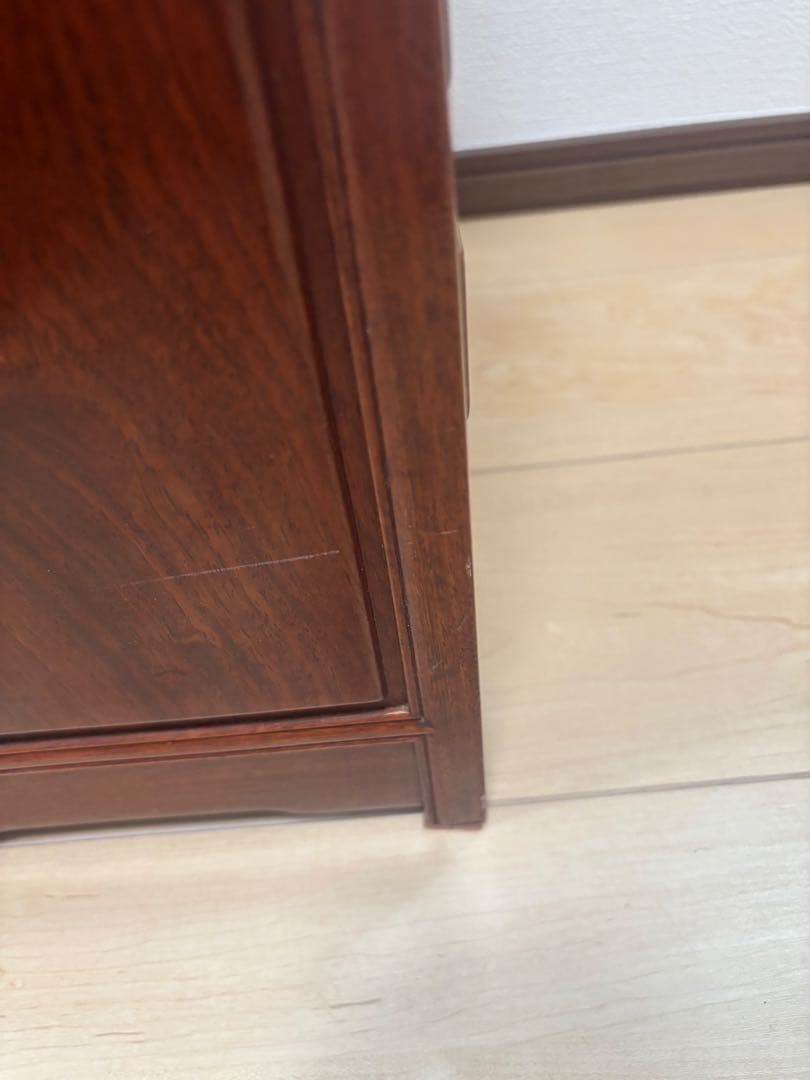 唐木家具 小物入れ 引き出し タンス 花梨無垢材 小箪笥 モダン 和風