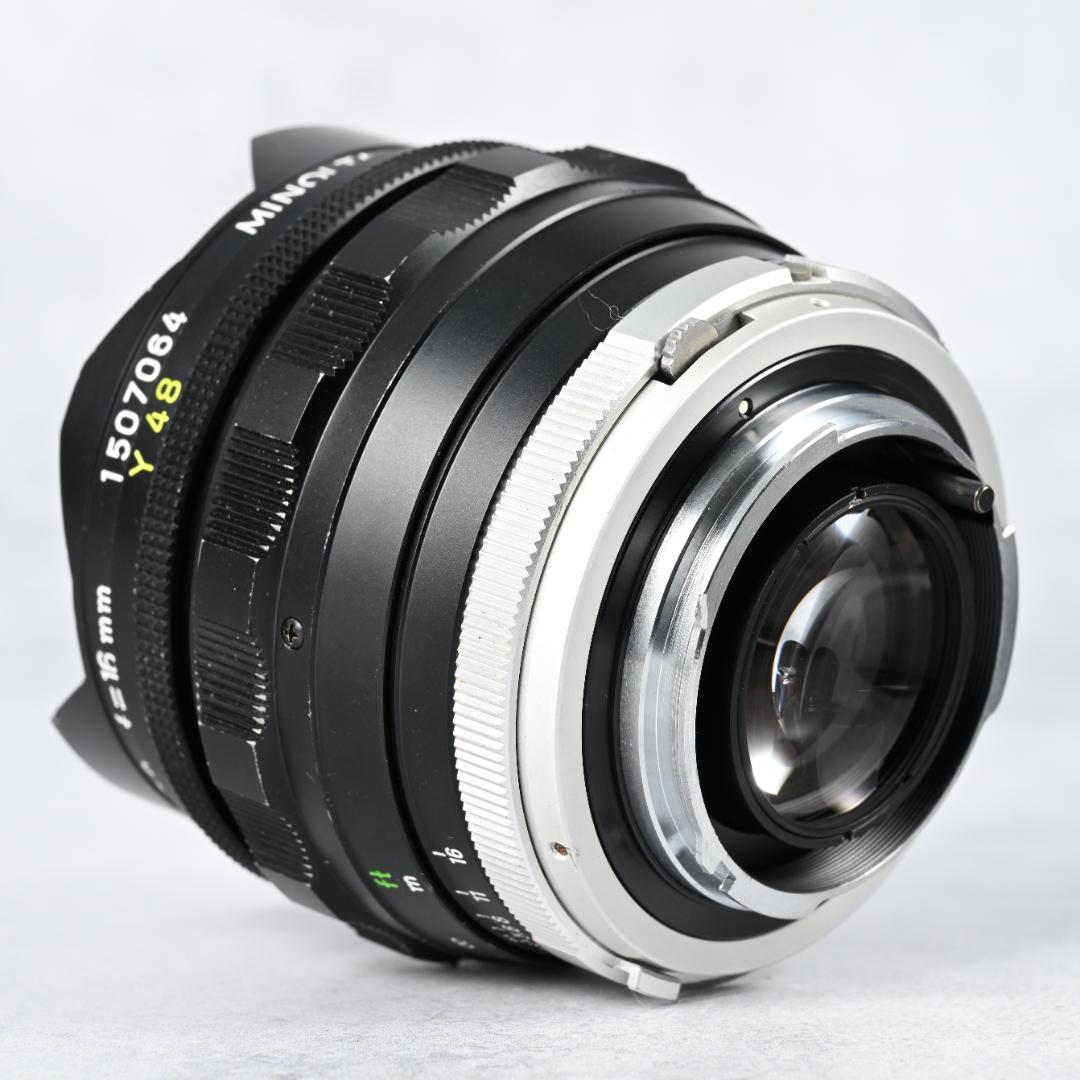 フィルムカメラ MINOLTA MC FISH-EYE ROKKOR-OK 16mm F2.8