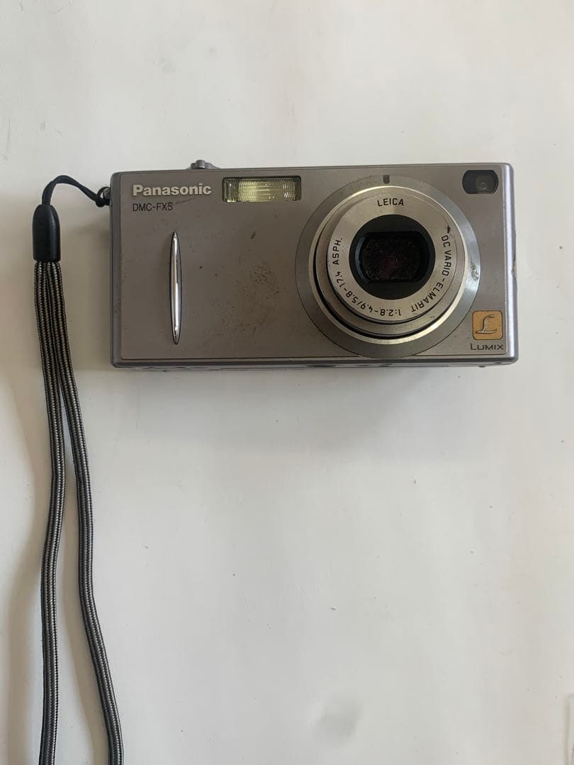 Panasonic DMC-FX5 LUMIX シルバー デジタルカメラ