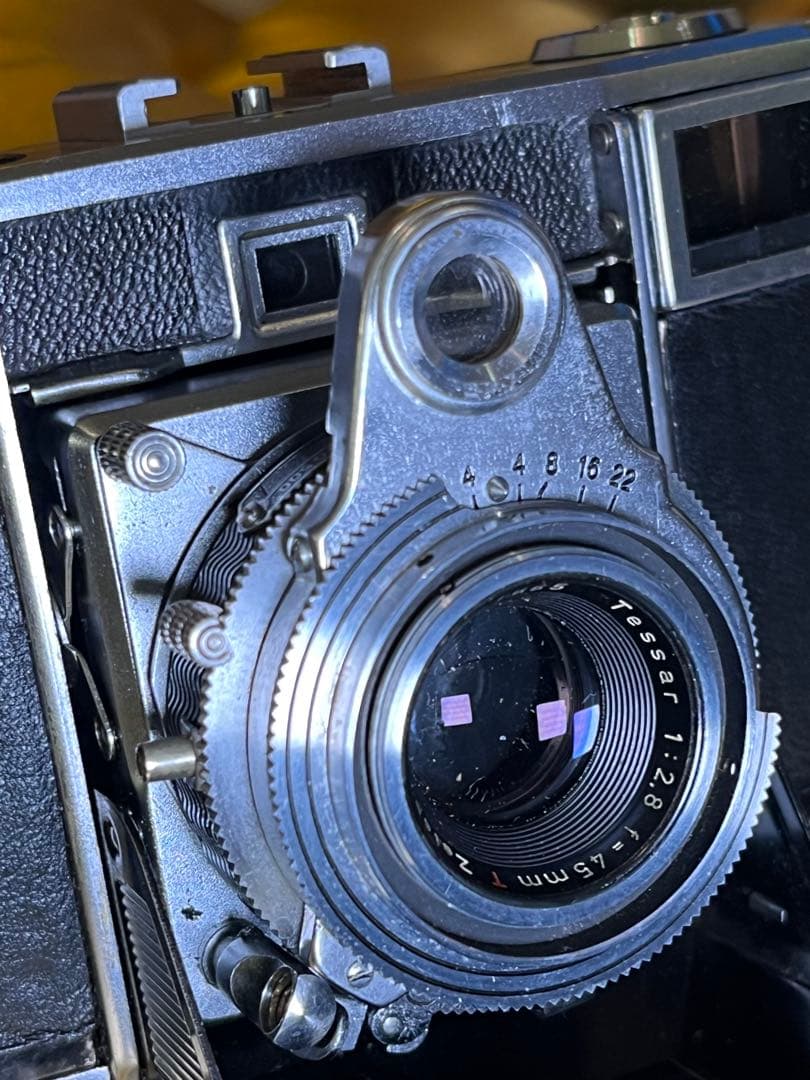 Zeiss Ikon Contessa 35 赤T テッサー 45mm F2.8