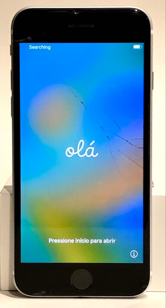 【画面割れあり】MHGQ3J/A iPhone SE2 64GB ホワイト
