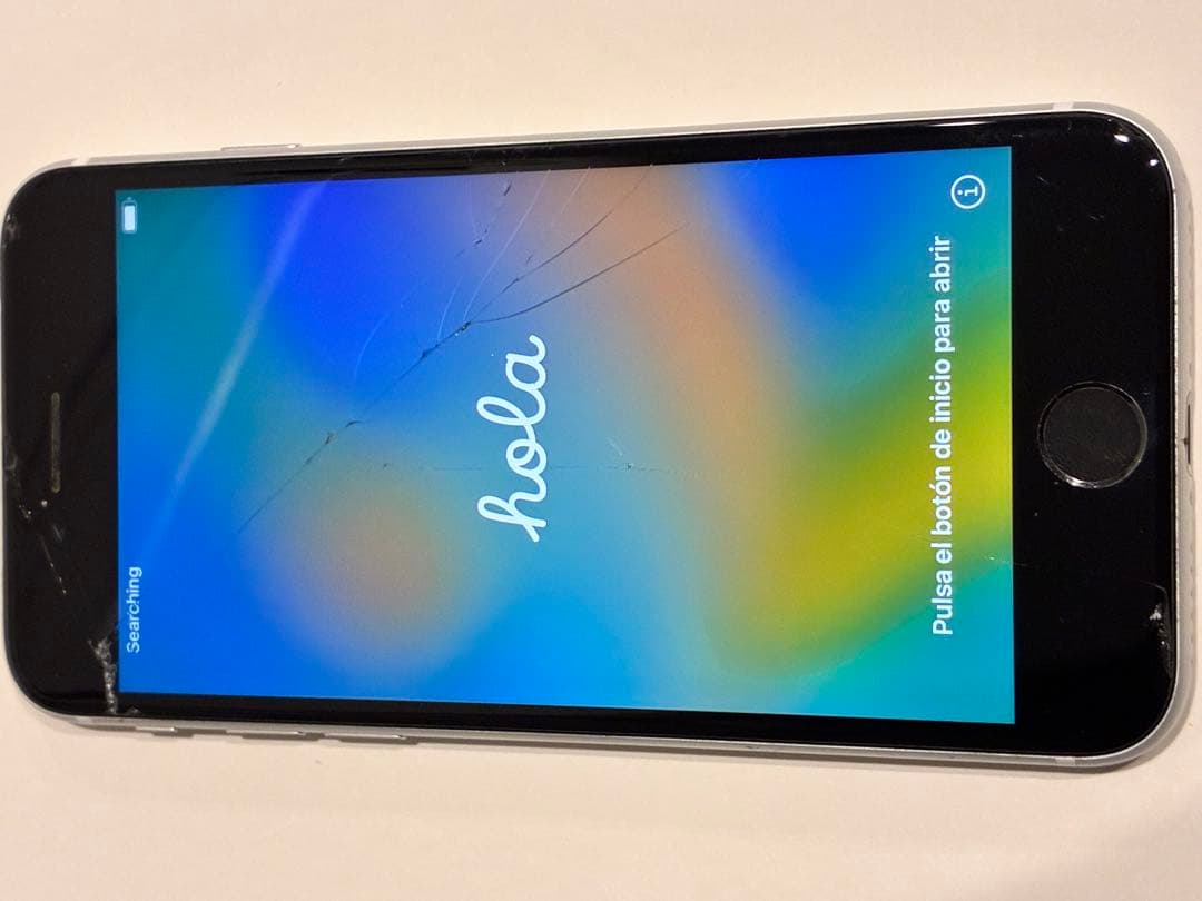 【画面割れあり】MHGQ3J/A iPhone SE2 64GB ホワイト