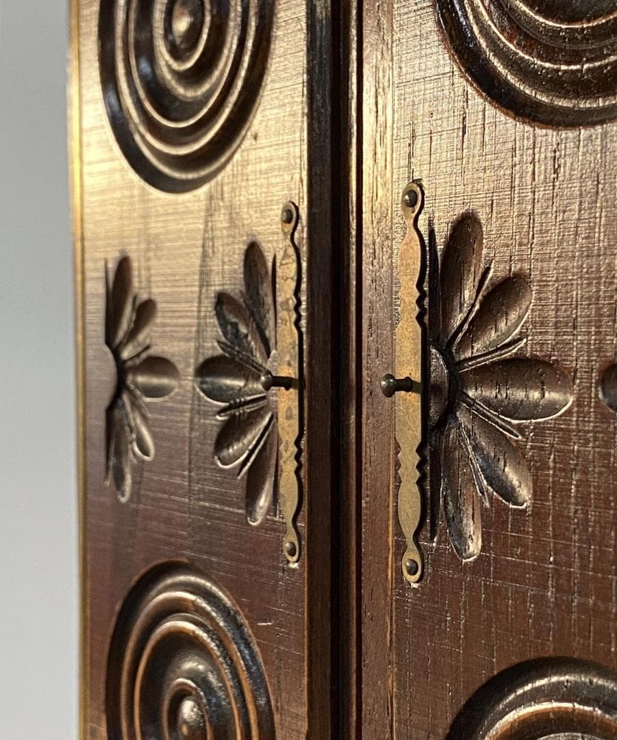 フランス アンティーク Cabinet ドール 人形 キャビネット