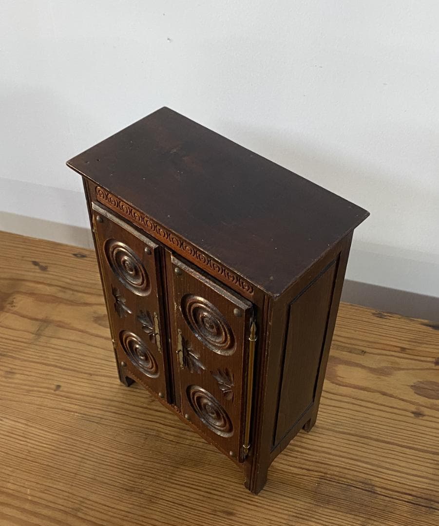 フランス アンティーク Cabinet ドール 人形 キャビネット