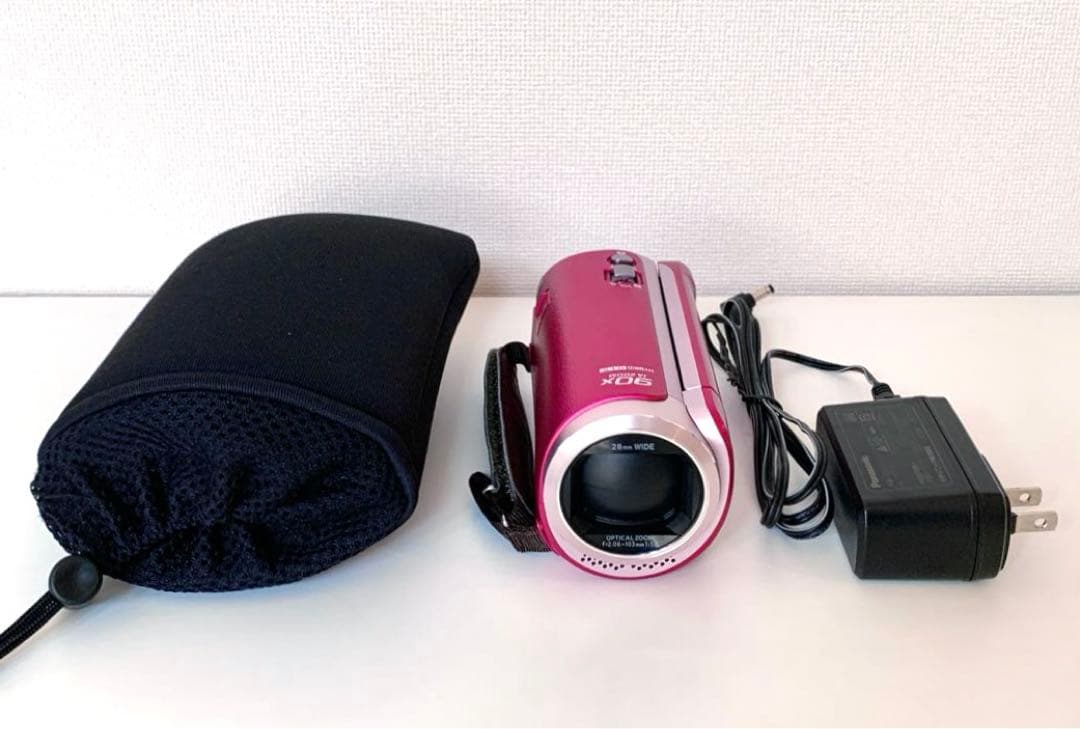 極美品◾️Panasonic HC-W580M ピンク ビデオカメラ フルHD