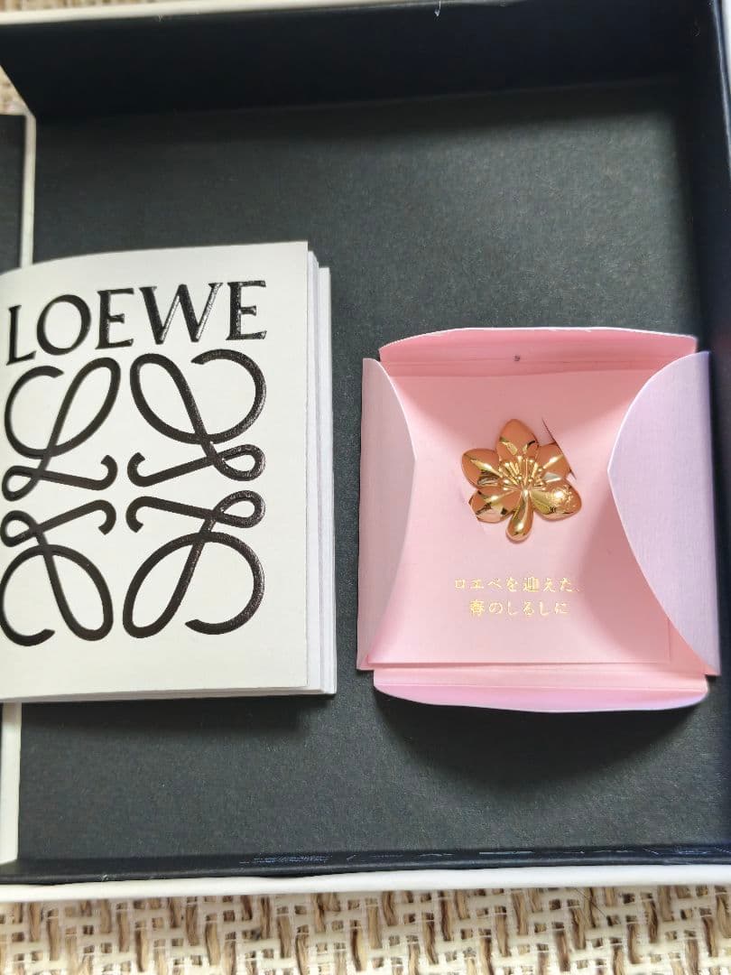 【極美品】LOEWE ロエベ ダイスチャーム＆ギフトボックス一式セット