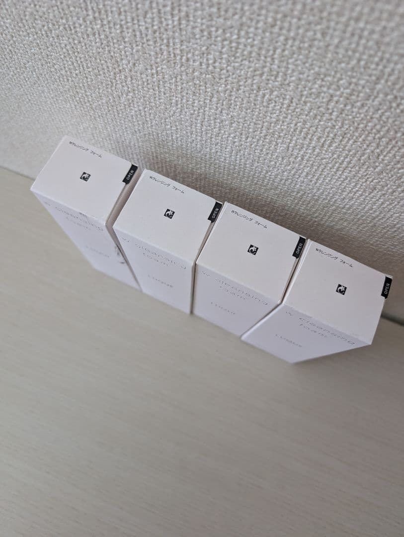 【未使用】ナリス ルクエ ダブルクレンジングフォーム 4本