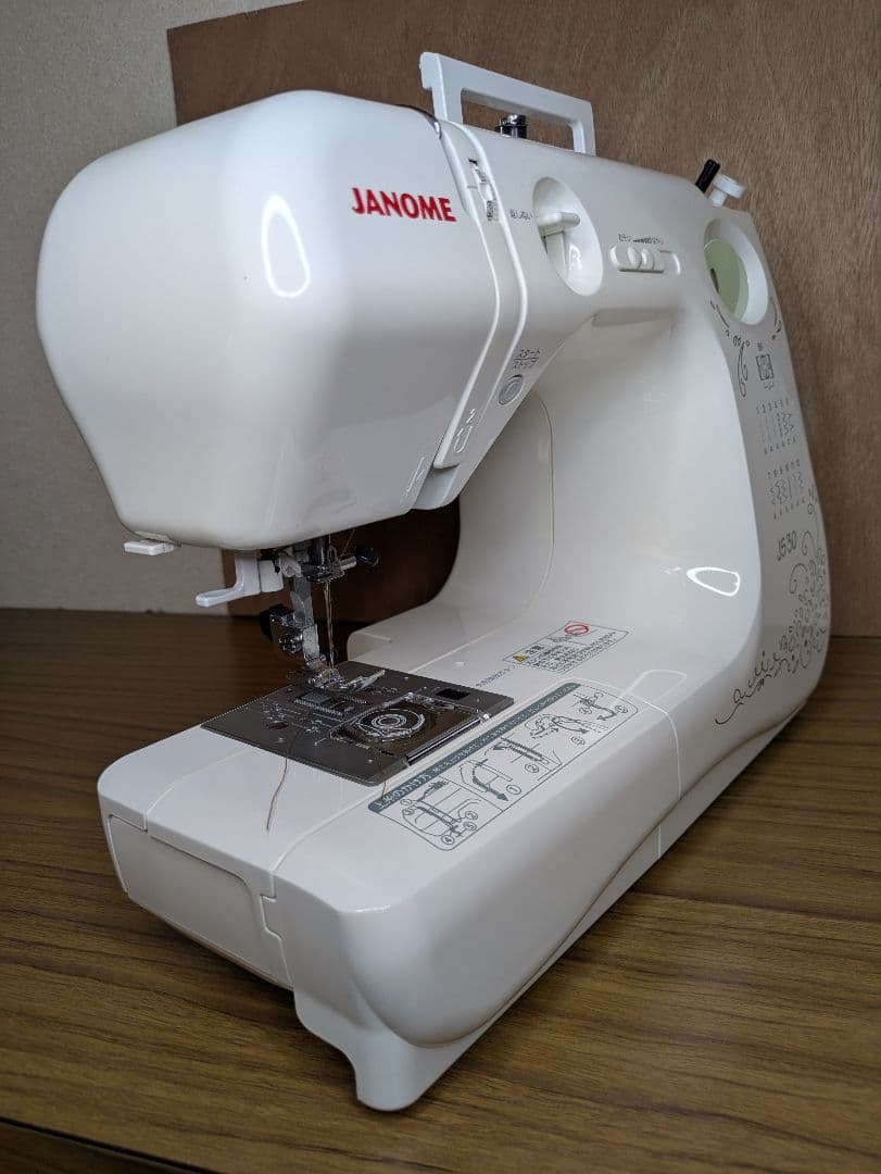 ☆極上美品☆フットコン、ワイドテーブル付属☆ジャノメ662型『JS30』☆