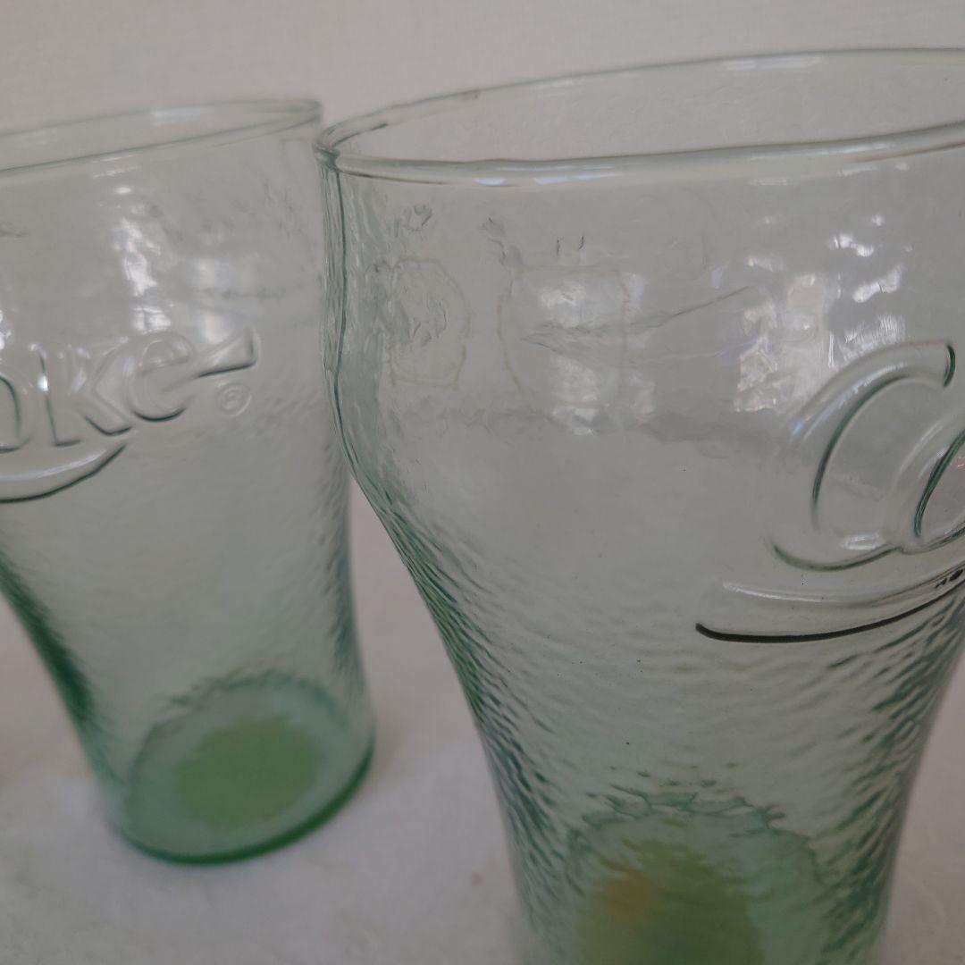 【希少品】コカコーラ　大グラス　花瓶　インテリア【未使用品】3個セット