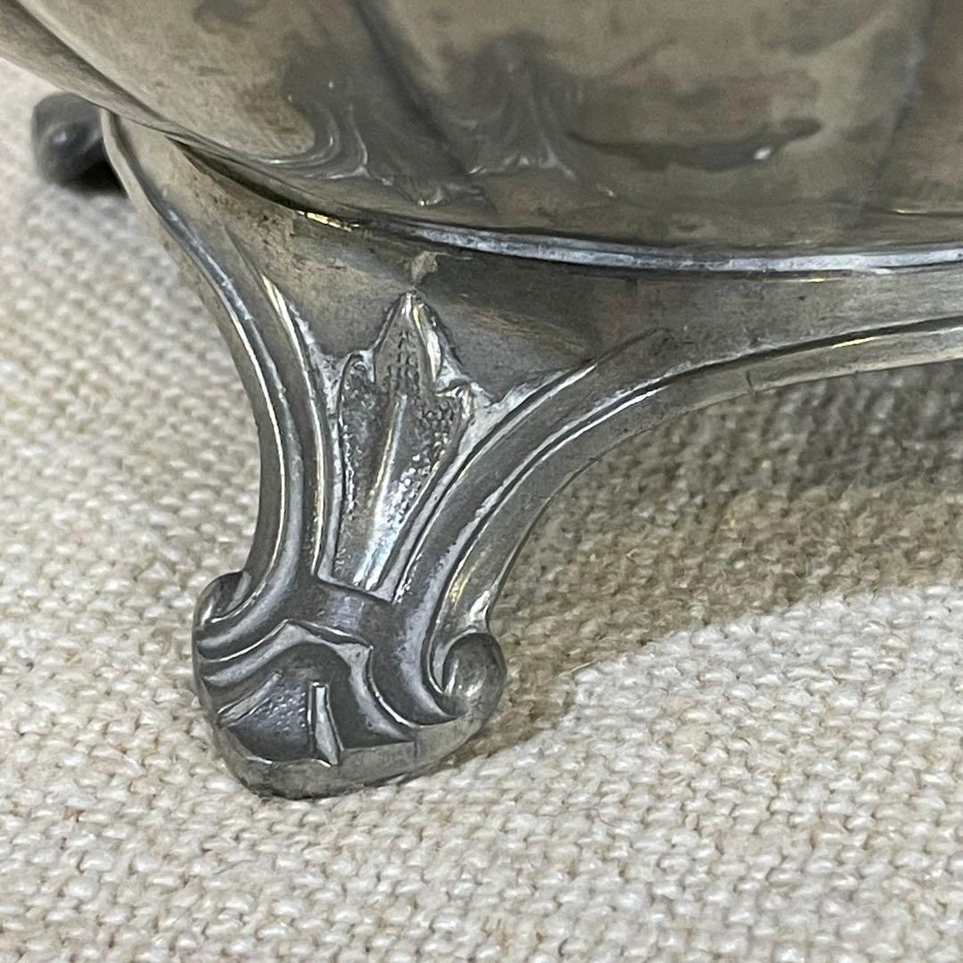 イギリス アンティーク ピューター TEA POT Sheffield 英国