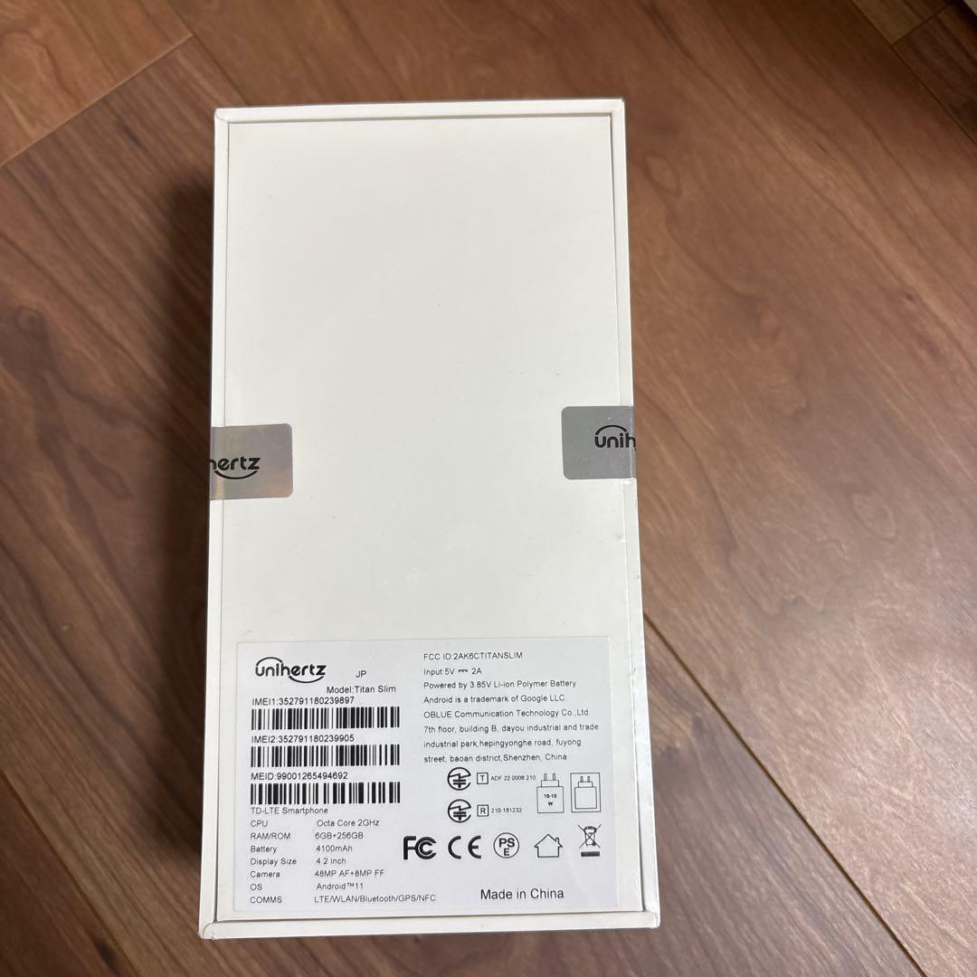 Unihertz Titan Slim ブラック256GB 新品未開封
