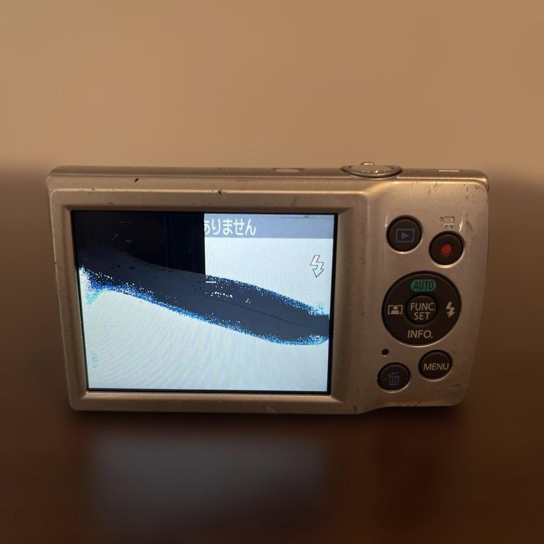 4889 Canon IXY 180 シルバー ジャンク デジカメ