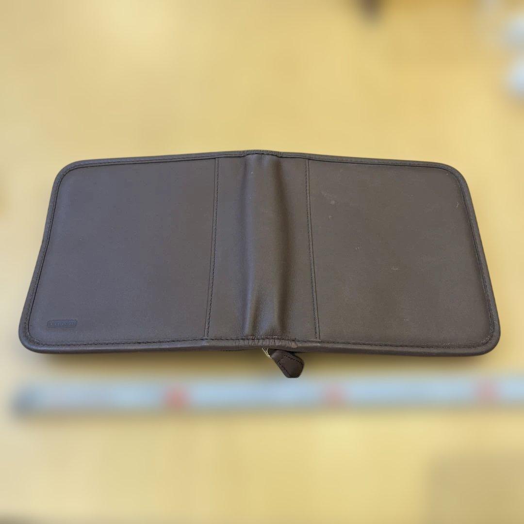 COACH ブラウン マルチケース 取扱説明書付き