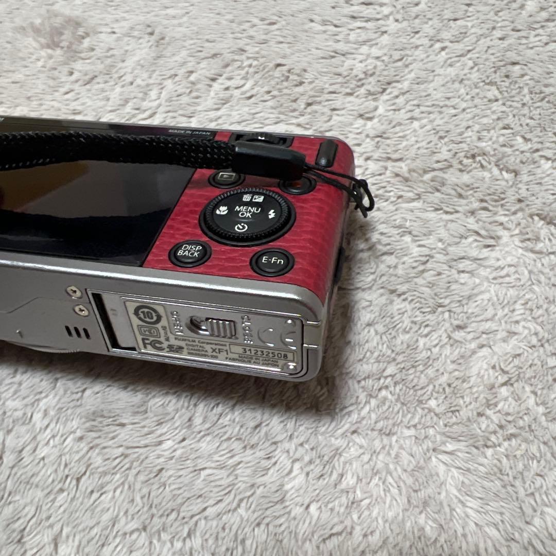 【ジャンク】FUJIFILM デジタルカメラ XF1 レッド