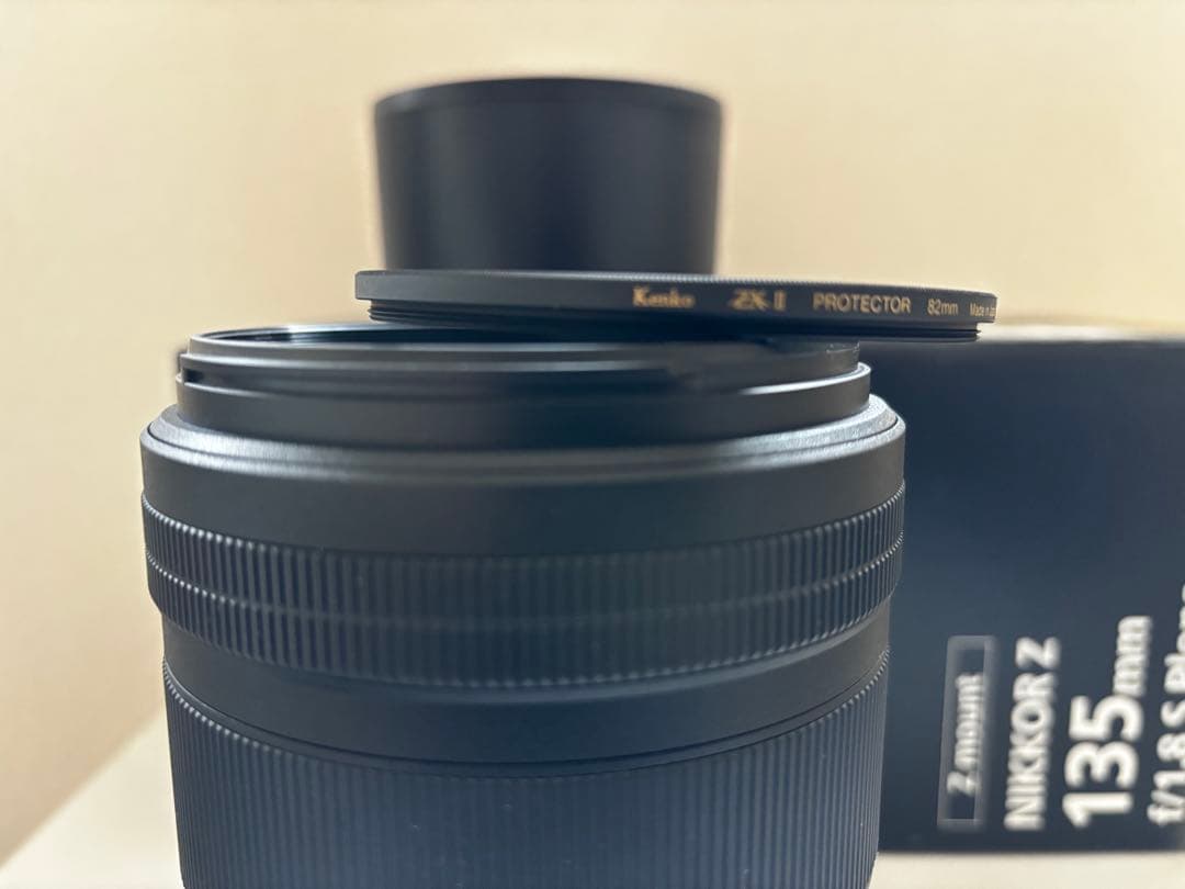 NIKKOR Z 135mm f/1.8 S Plena kenko 保護レンズ