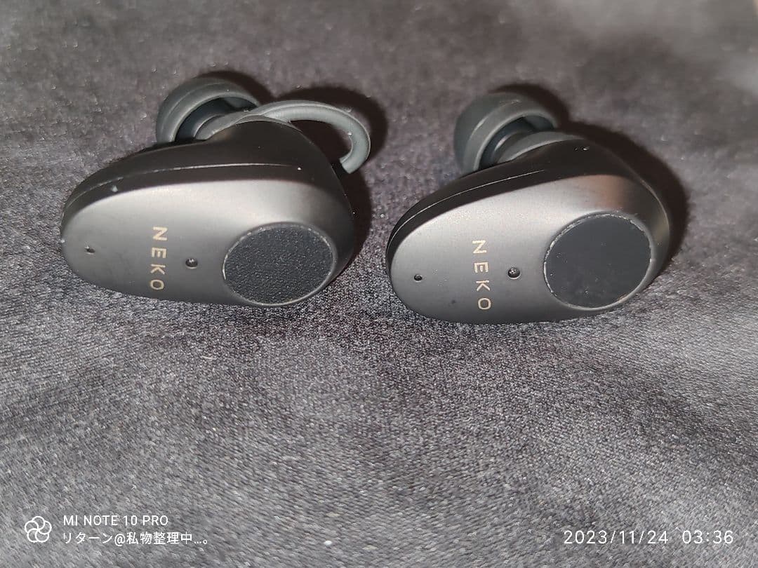 完全 ワイヤレス Bluetooth イヤホン NEKO NEKO-S1 中古